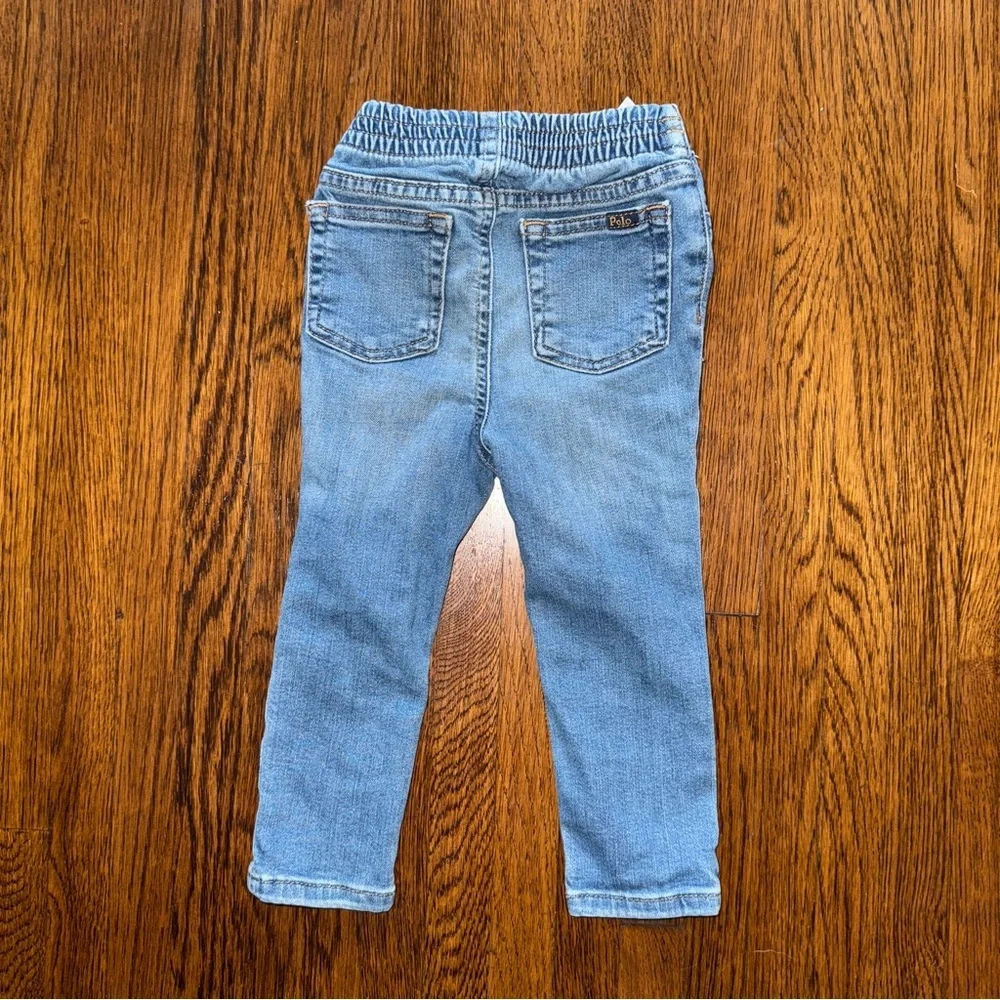 Ralph Lauren Light Blue Kids Jeans - Picture 4 of 5